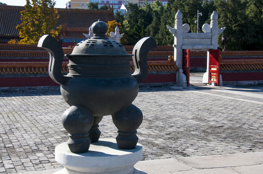 北京地壇公園 方澤壇 香爐