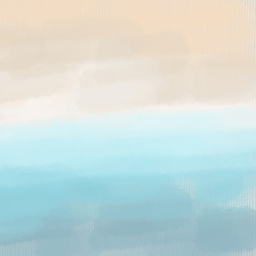 大海抽象畫 簡約抽象畫