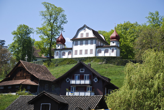 在sarnen的landsberg