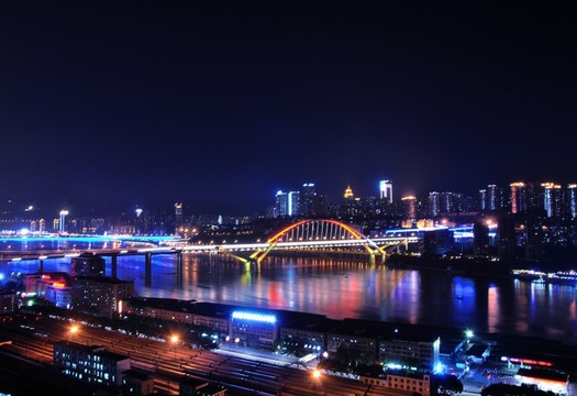 重慶都市夜景