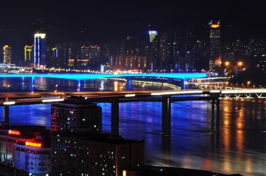 重慶都市夜景