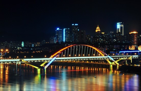重慶都市夜景
