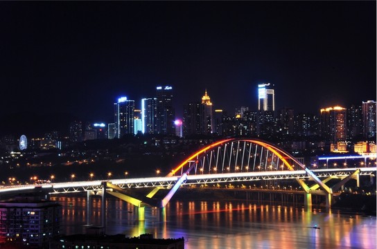 重慶都市夜景