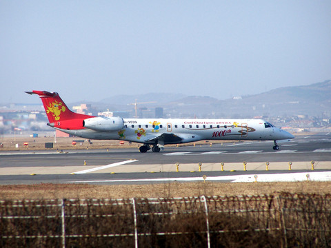大新華快運 飛機 大連機場
