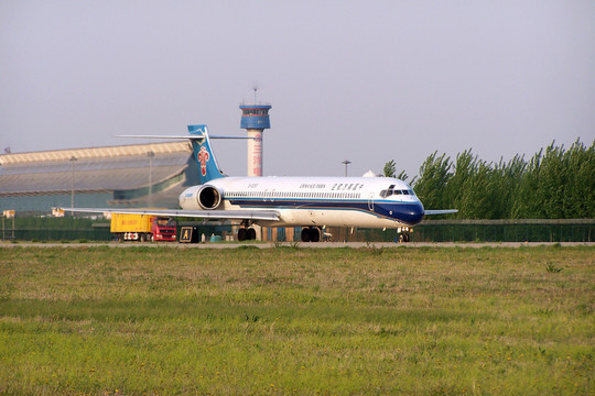 中國南方航空 麥道 飛機