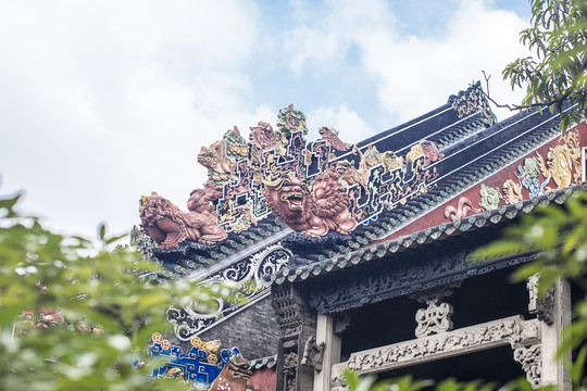 陳家祠 廣州 古跡 祠堂