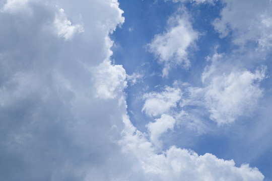 天空 白云