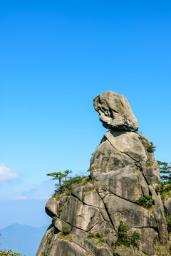 三清山東方神女