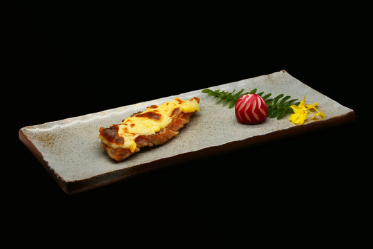 日式料理芝士牛排