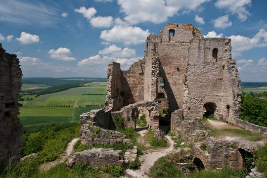 在下薩克森州的森格海姆，burgruine homburg
