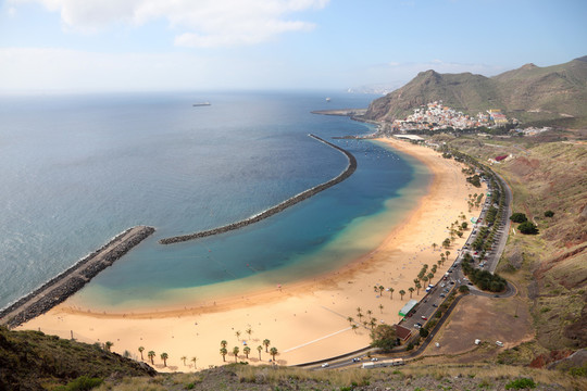 playa de las teresitas tenerife，西班牙