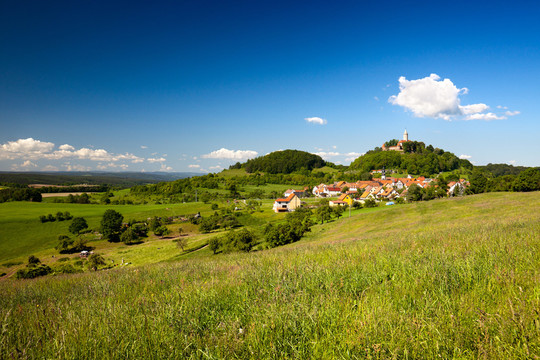 景觀leuchtenburg seitenroda與