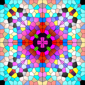 彩色玻璃