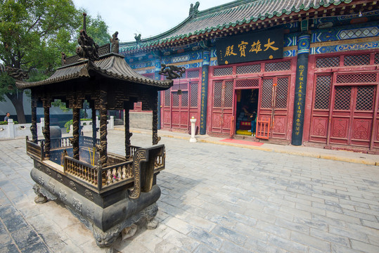 正定臨濟(jì)寺 大雄寶殿