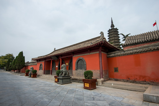 正定臨濟(jì)寺 山門(mén)