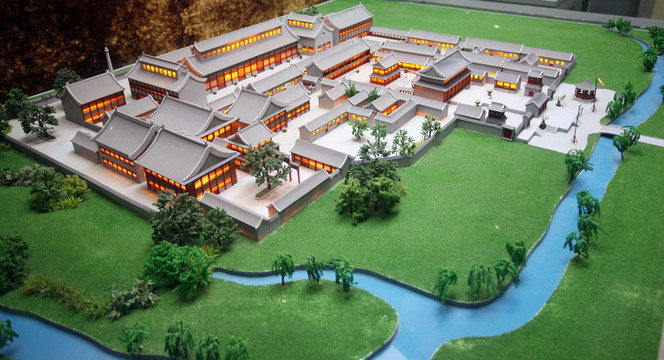 大明宮微縮景觀 古院落建筑