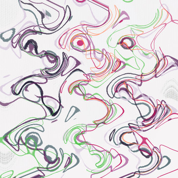 線條抽象畫