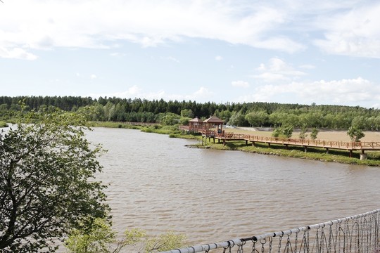 過水橋 河流 風(fēng)景 野外 流水