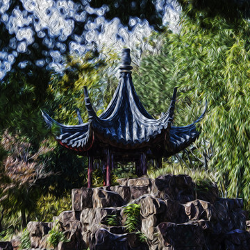 油畫(huà)（未分層）