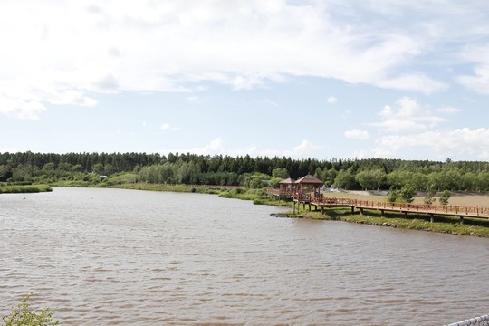過水橋 河流 風(fēng)景 野外 流水