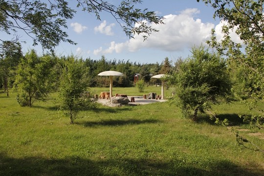 森林公園 藍(lán)天白云 青山綠水