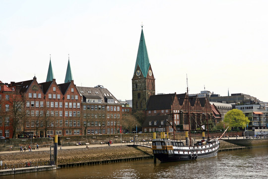 weser with sankt martini