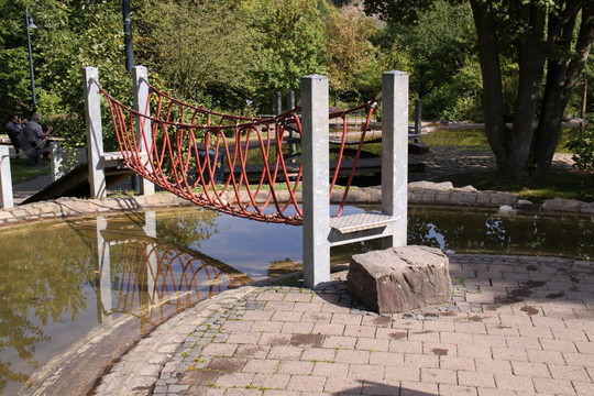在edersee上的水上公園