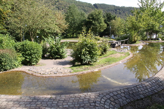 在edersee的水上公園