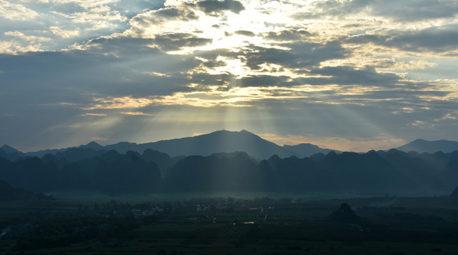 夕陽