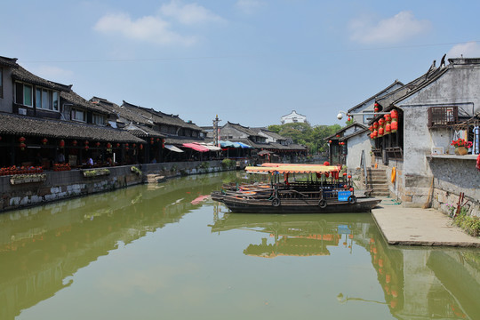 楓涇古鎮(zhèn) 江南水鄉(xiāng) 江南古鎮(zhèn)