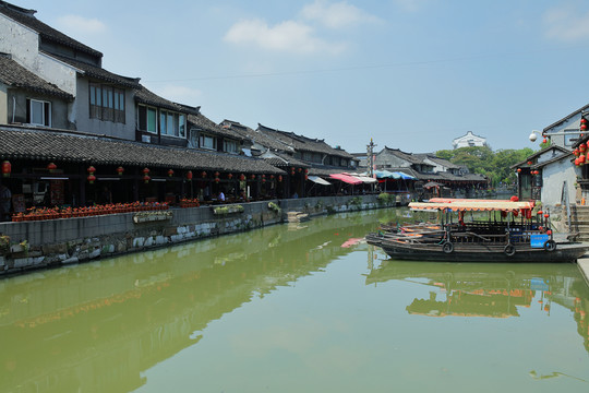楓涇古鎮(zhèn) 江南水鄉(xiāng) 江南古鎮(zhèn)