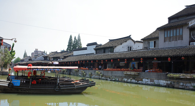 楓涇古鎮(zhèn) 江南水鄉(xiāng) 江南古鎮(zhèn)