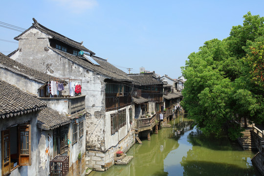 楓涇古鎮(zhèn) 江南水鄉(xiāng) 江南古鎮(zhèn)