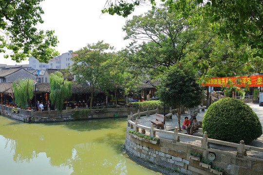 楓涇古鎮(zhèn) 江南水鄉(xiāng) 江南古鎮(zhèn)