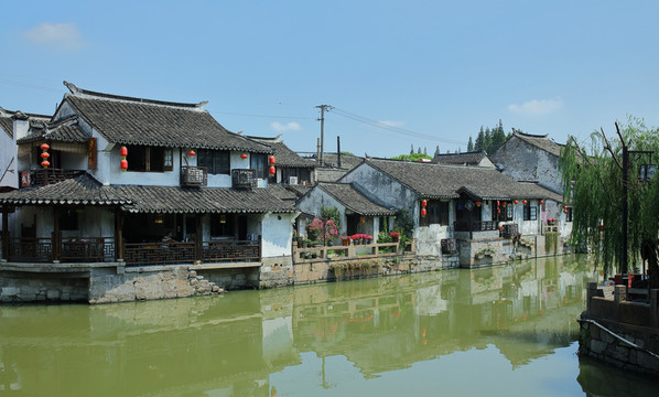 楓涇古鎮(zhèn) 江南水鄉(xiāng) 江南古鎮(zhèn)