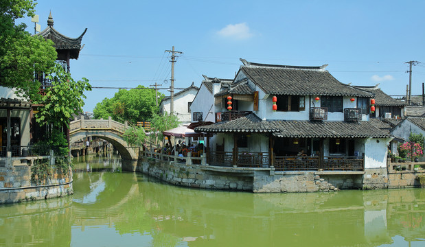 楓涇古鎮(zhèn) 江南水鄉(xiāng) 江南古鎮(zhèn)