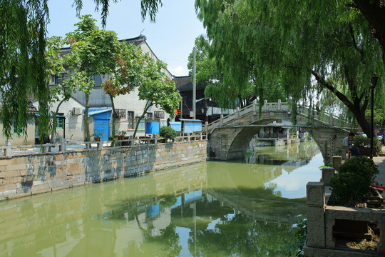 楓涇古鎮(zhèn) 江南水鄉(xiāng) 江南古鎮(zhèn)