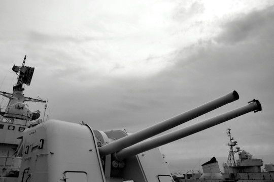 軍艦剪影