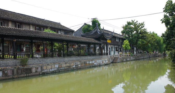 楓涇古鎮(zhèn) 江南水鄉(xiāng) 江南古鎮(zhèn)