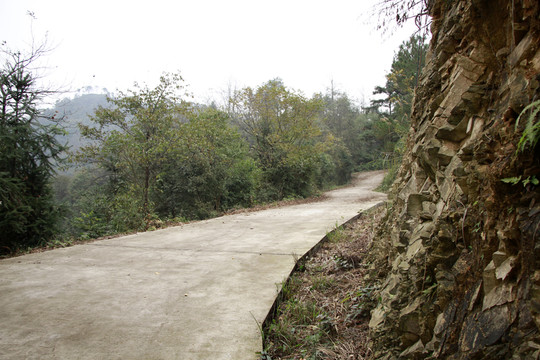 山間小路
