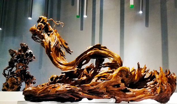 根雕 藝術(shù)品 浪木
