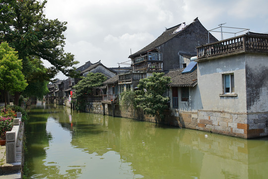 楓涇古鎮(zhèn) 江南水鄉(xiāng) 江南古鎮(zhèn)