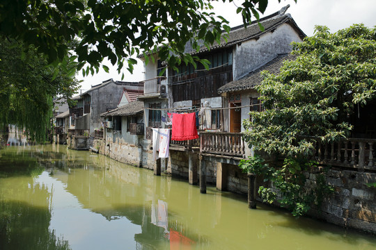 楓涇古鎮(zhèn) 江南水鄉(xiāng) 江南古鎮(zhèn)