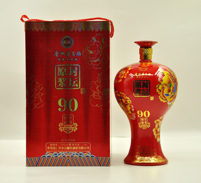 茅臺(tái)鎮(zhèn)封壇原漿90
