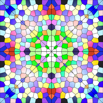 教堂玻璃彩色花窗