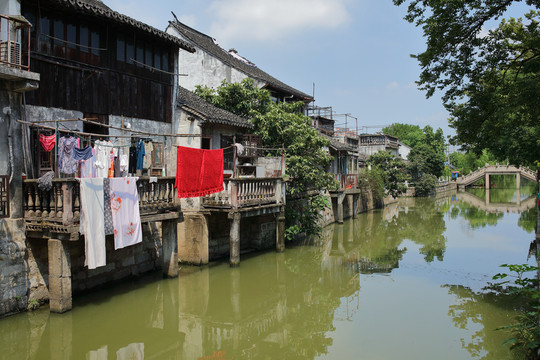 楓涇古鎮(zhèn) 江南水鄉(xiāng) 江南古鎮(zhèn)
