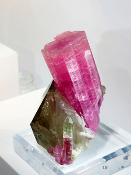鋰電氣石 煙晶