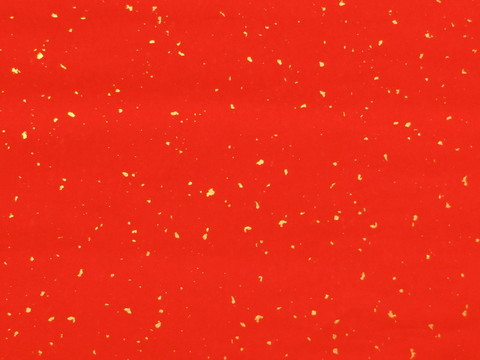 紅灑金宣   宣紙