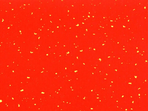 紅色灑金宣