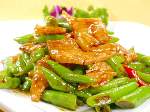 杭椒松板肉